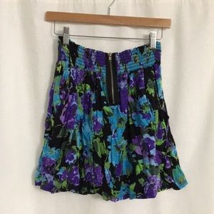 Floral skirt (stretch waistband!)